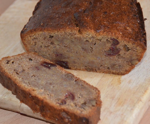 The BEST Banana Nut Bread - Garnish & Glaze