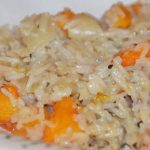 rice and butternut squash
