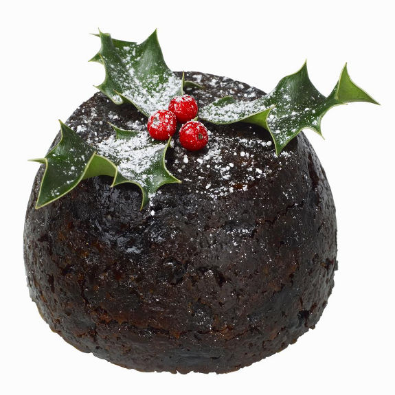 Traditional Christmas pudding