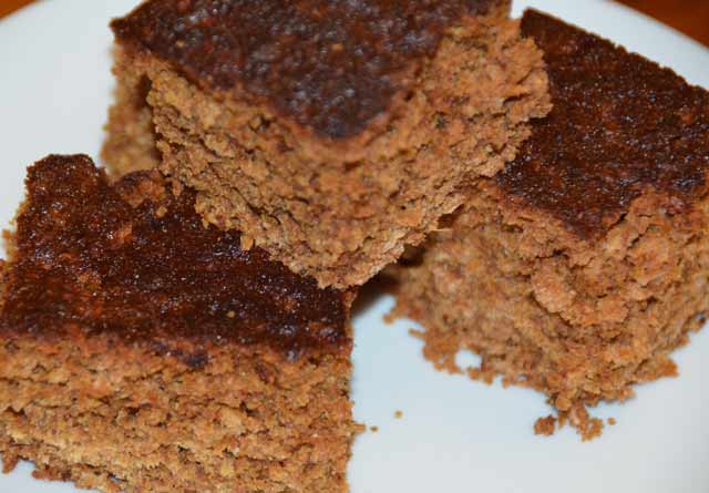 Lancashire Maple-Oat Parkin Cake for a Summer Evening - Tea and Mangoes