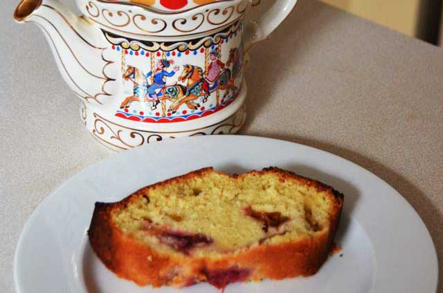 Fresh Plum Cake with Nuts | The Mediterranean Dish