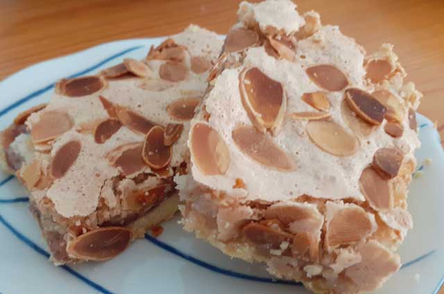 Almond Slices Recipe - Easy Recipe - Penny's Recipes