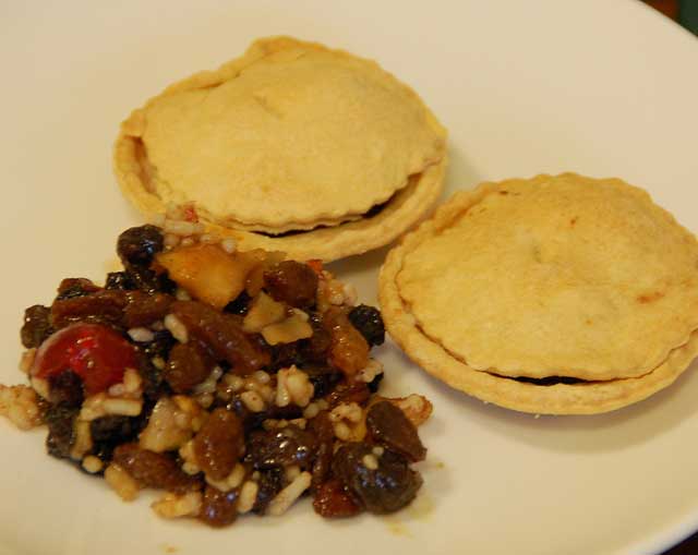 mince pies with mincemeat