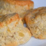 scones-with-ginger-on-a-plate