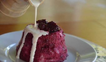 summer-pudding-with-cream-being-poured-over
