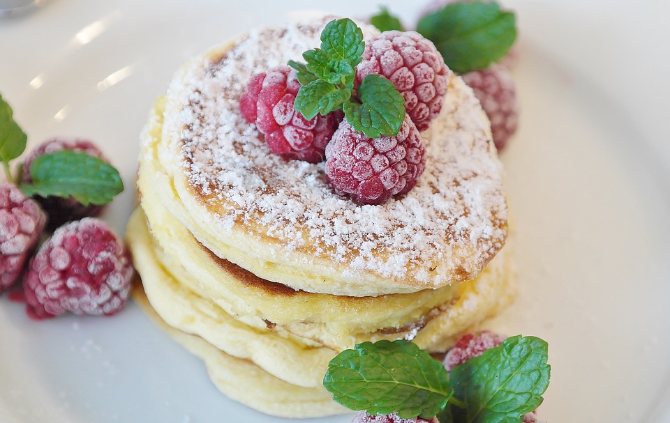 stack of pancakes